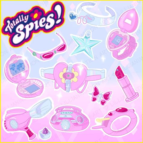 totally spies gadget|accessoire totally spies.